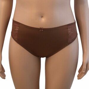 Elomi Kristie Plus Size Brief Panty Cocoa 2XL